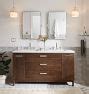 Warrenton Walnut Double Vanity Rejuvenation