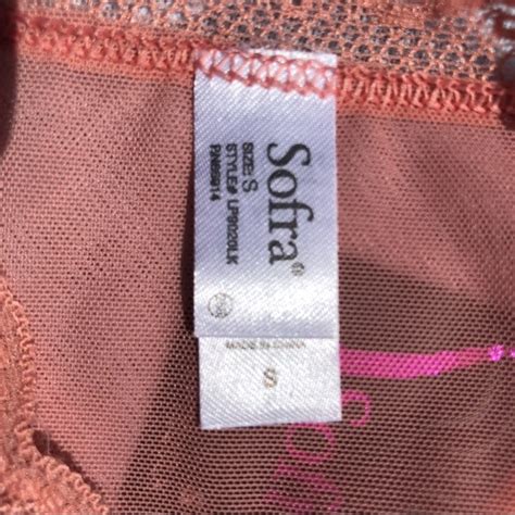 Sofra Intimates Sleepwear Sofia Bikini Panties S Sheer