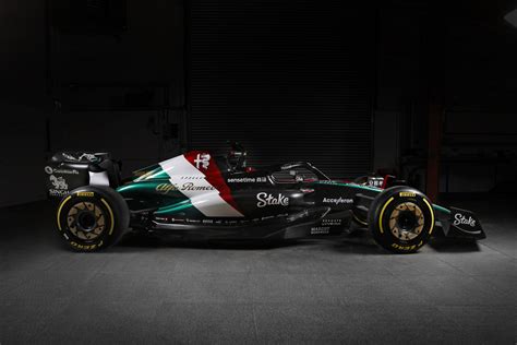 Official Alfa Romeo F Team Stake C Italian Grand Prix Livery Show