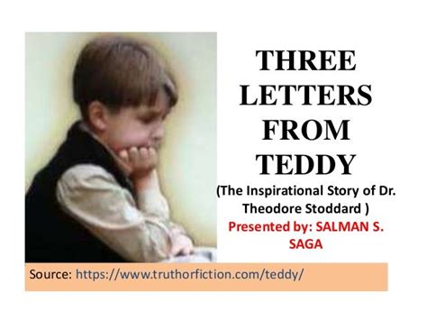 3 Letters From Teddy