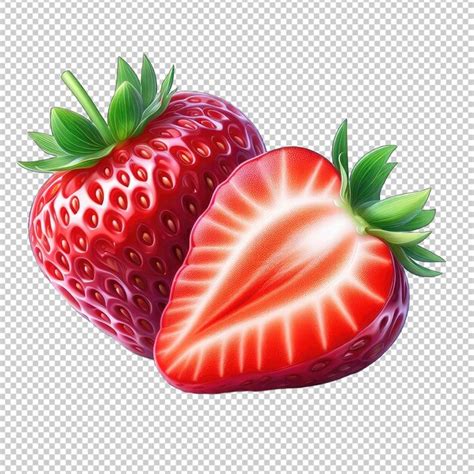 Délices Juteux Aux Fraises Png PSD Premium