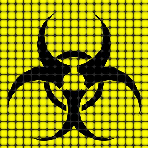 Sinal de risco biológico Foto stock gratuita - Public Domain Pictures