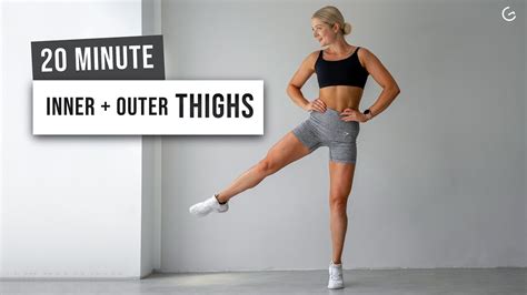 Min Toned Inner And Outer Thighs Workout No Repeat No Equipment