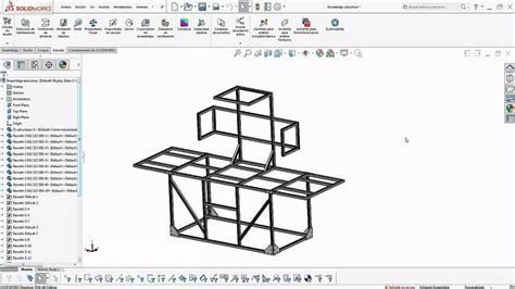 Dise O De Estructuras Met Licas Con Solidworks Ppt