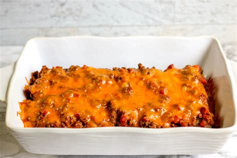 Chili Cheese Dog Casserole (Low Carb) Recipe - But First, Joy