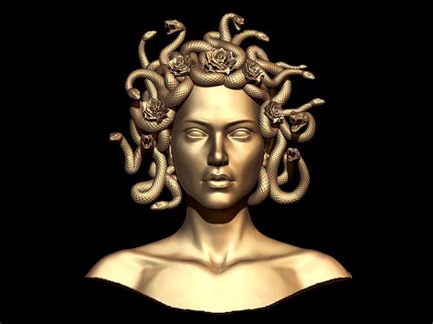 Medusa Gorgon Statue 3d Model 3d Printable Cgtrader