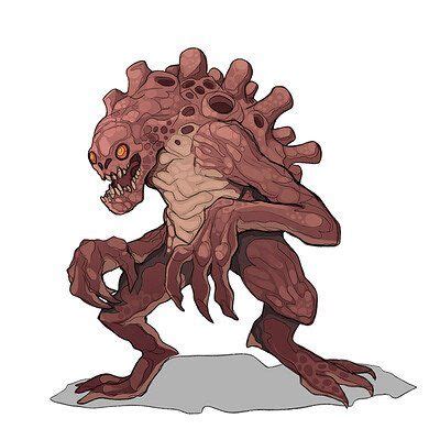 ArtStation Alekzander Zagorulko Creature Artwork Monster Artwork