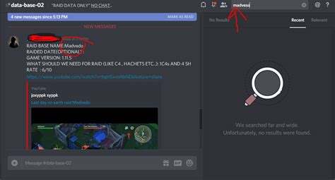 how to search for files on discord