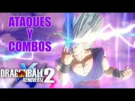 GOHAN BEAST ATAQUES Y COMBOS DRAGON BALL XENOVERSE 2 YouTube