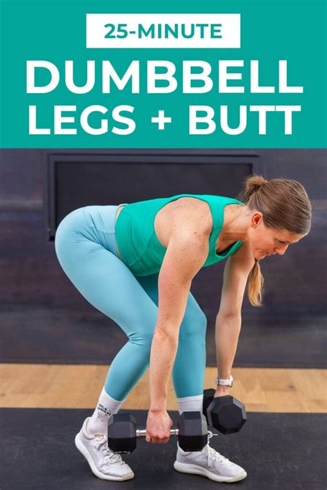 7 Best Dumbbell Leg Exercises (Video) | Nourish Move Love