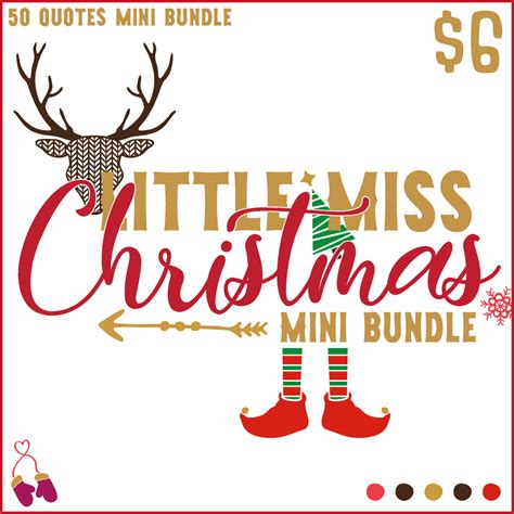 Little Miss Christmas Bundle - Lovesvg.com