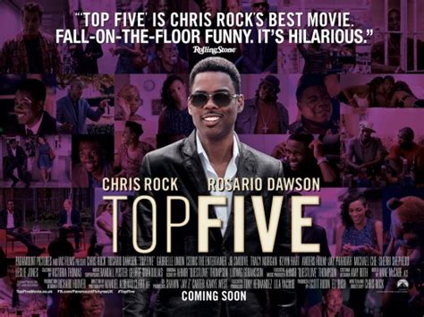 Top Five Movie Poster (#2 of 2) - IMP Awards