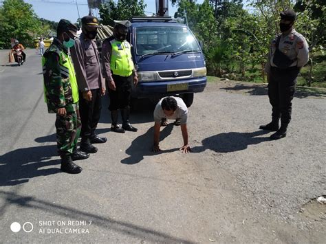 Pelanggar Di Jaring Dalam Operasi Yustisi Polres Bima Polda Ntb Di