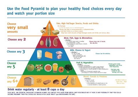 Food Pyramid Servings Sizes