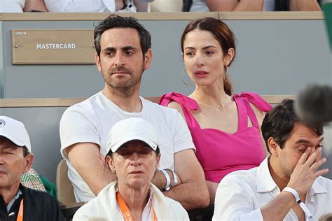 Camille Combal Aper U Roland Garros Avec Sa Compagne Marie Treille