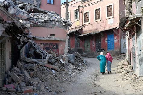 Marocco Protestano I Parenti Delle Vittime Del Sisma IL MONDO