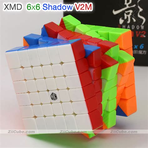 QiYi XMD 6x6x6 Magnetic Cube Shadow V2M ZiiCube Puzzles