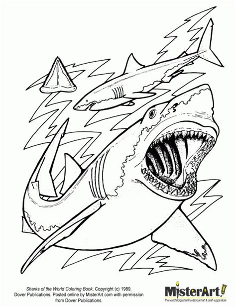 Hungry Shark World Coloring Pages At Getdrawings Free Download