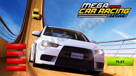 Mega Ramp Car Racing Stunts On Behance