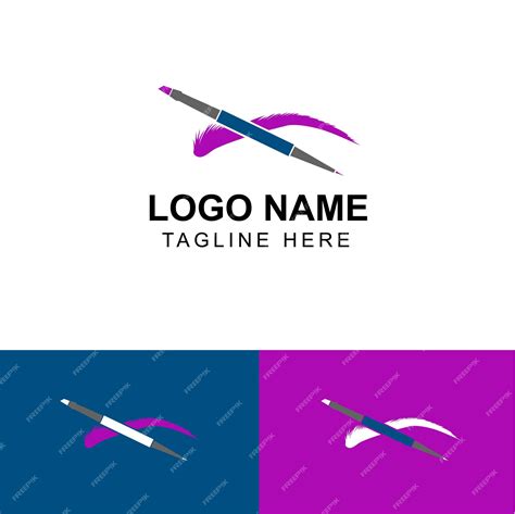 Premium Vector | Free vector paint art logo template