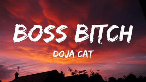 Doja Cat - Boss Bitch (Lyrics) - YouTube Music