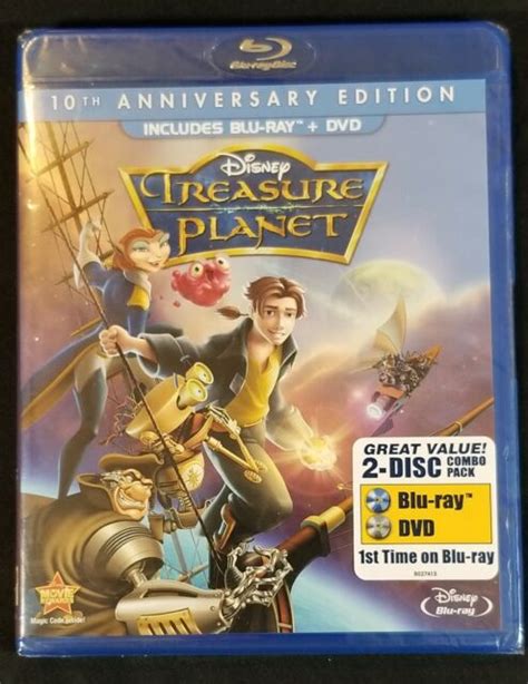 Treasure Planet Bluray 2012 2 Disc Set 10th Anniversary Edition Disney Ebay