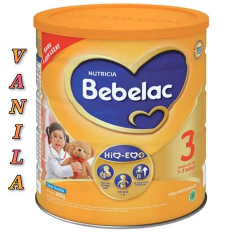 Jual BEBELAC 3 SUSU PERTUMBUHAN ANAK USIA 1 3 TAHUN RASA VANILA DAN