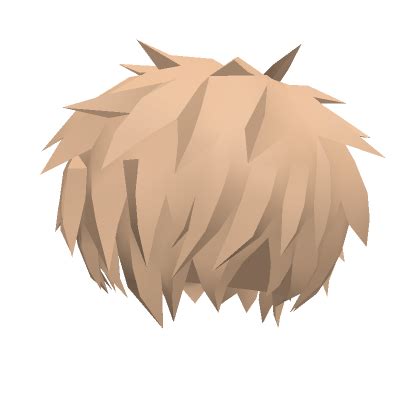 Emo Spikes Anime Hair Blonde Roblox