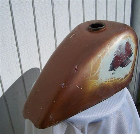 Sell Triumph Flat Tracker Gas Tank 1970s Cafe Racer Teardrop Harley