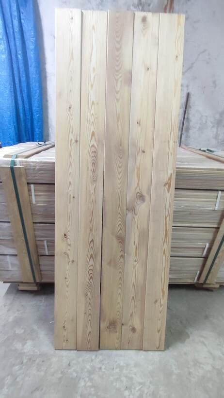 Прямой планкен из лиственницы, сорт AB, 20x140мм - цена 1200 руб/м2 с НДС