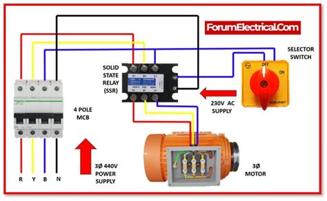 How To Connect A 3 Phase Motor With Solid State Relay