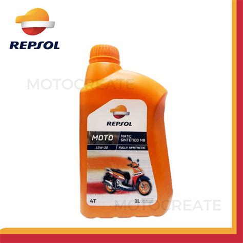 Repsol Moto Matic Sintetico MB 4T 10W30 1L Lazada PH