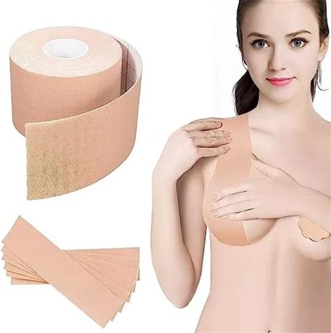 Levanta Peito Adesivo Seios Suti Fita Boob Tape Invis Vel Mercadolivre