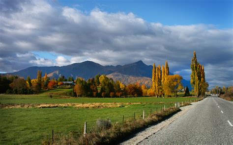 1024x768 Wallpaper Down A Country Road In Cloudy Day Otagonz Peakpx