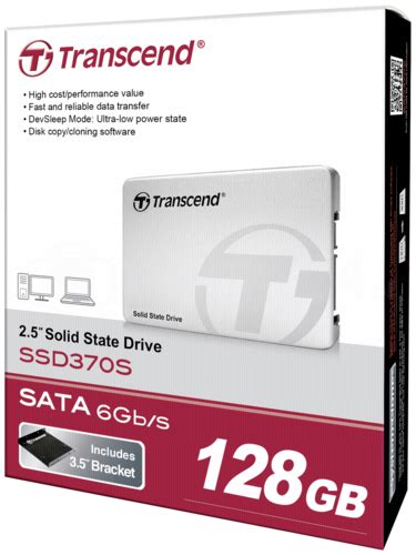 Dysk Transcend SSD 370S 2 5 SATA III 128GB Digital24