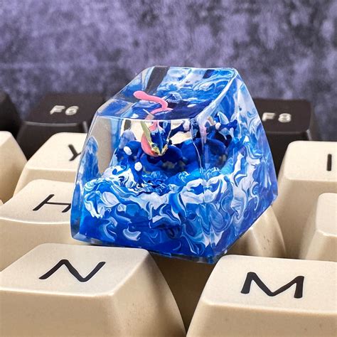 Pokemon Keycap Greninja Keycap Custom Keycap Artisan Etsy Ireland