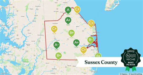 Sussex County ZIP Codes With The Best Public Schools Niche