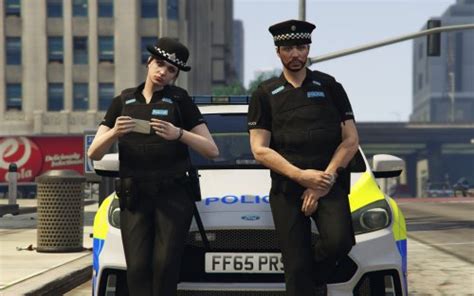 Mp Female And Male British Police Uniforms Player And Ped Modifications