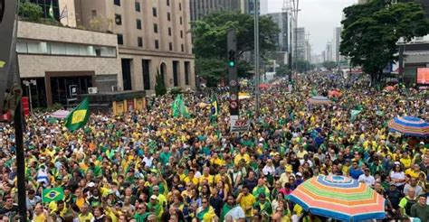 Folha Do Estado Manifesta O Reuniu Multid O Na Av Paulista Veja