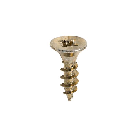 Timco Classic Multi Purpose Screws Pz Double Countersunk Yellow