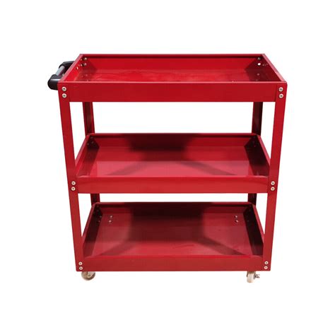 Tool Storage Heavy Duty Durable Garage Trolley Workshop Tier Wheel