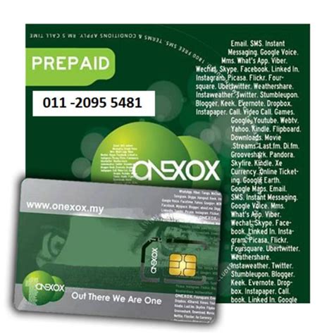 Onexox Prepaid Simcard Lazada