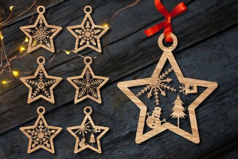 Laser Cut 3d Christmas Ornament Graphic By Art Hub · Creative Fabrica