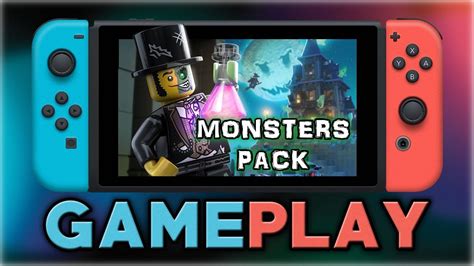 Lego Worlds Monsters Pack Dlc Gameplay Nintendo Switch Youtube