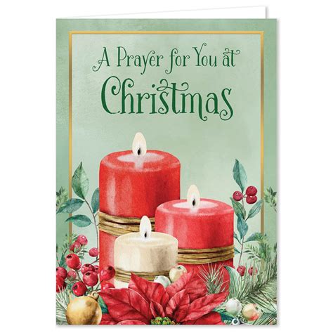 Personalized Christmas Prayer Christmas Cards - Walter Drake