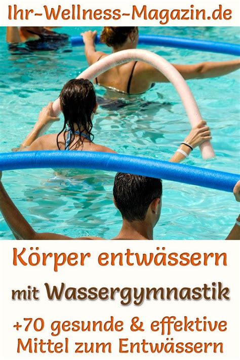 Entw Ssern Durch Wassergymnastik Gegen Wassereinlagerungen