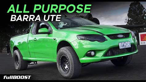 Lifted XR6 Turbo Ute Built For The Dirt Goes Racing FullBOOST YouTube