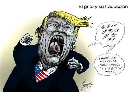 Llega Trump Y La Caricatura Política Se Centra En El Tema Paredro