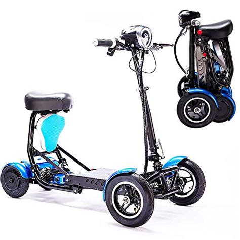 Trottinette électrique pliable et légère en fauteuil roulant pour