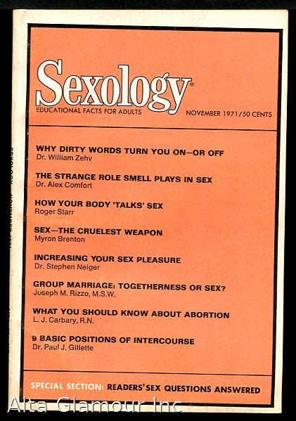 Sexology Educational Facts For Adults Vol 38 No 04 November 1971